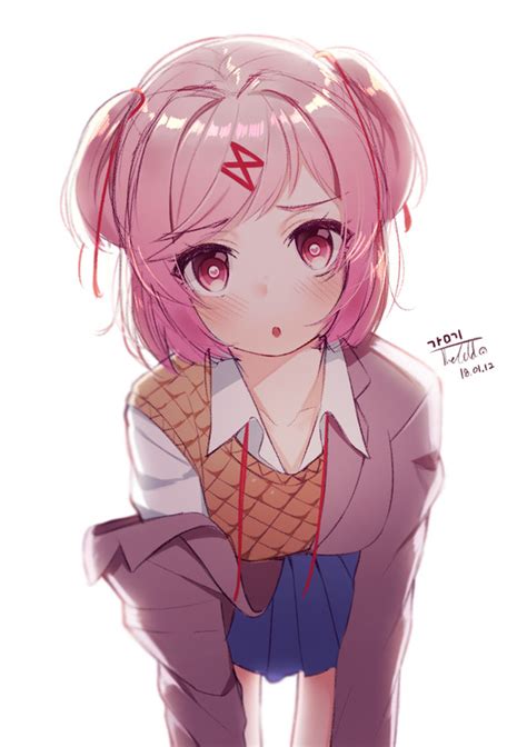 Take this lovely Natsuki Fanart | Rebrn.com