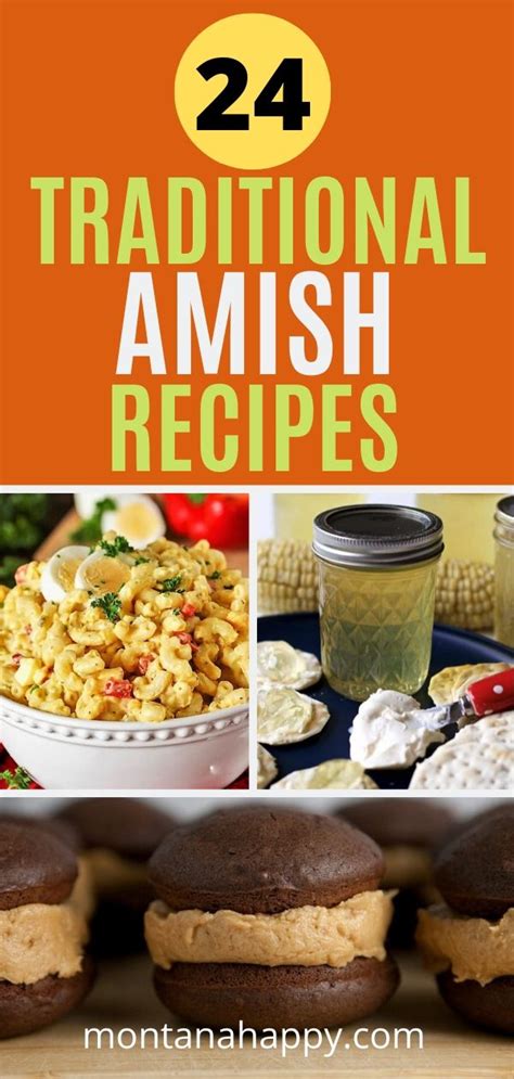 24 Traditional Amish Recipes | Montana Happy