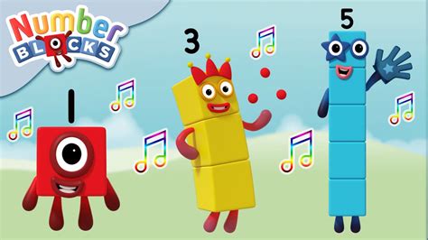 @Numberblocks- #MathSongs | Summer Counting Songs 🎶 | Learn to Count - YouTube