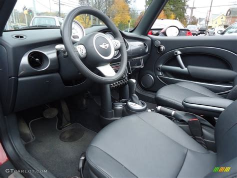 Carbon Black/Black Interior 2007 Mini Cooper Convertible Photo ...