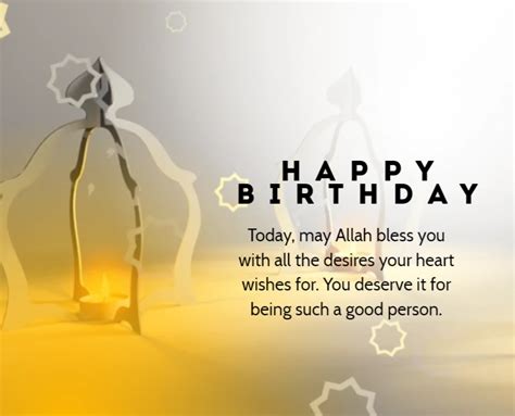 120 Islamic Birthday Wishes, Greetings & Quotes (August 2022) - WeStillTango