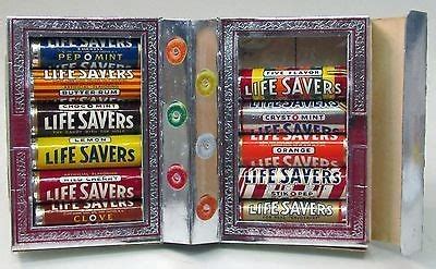 vintage 1940's to early 1950's LIFESAVERS CANDY Christmas Gift book. 11 rolls | #494294542