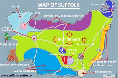 Realistic new map of Suffolk boosts tourism