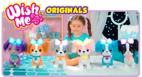 Wish Me Pets Glow Plush Pink Cavalier Puppy Bebés y primera infancia ...