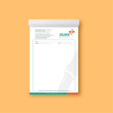 Doctor Prescription Pad Printing Online - PrintingO.in