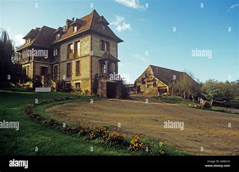 Typical Normandy Farmhouse Stock Photo - Alamy