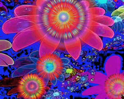 Psychedelic Flowers Wallpapers - Top Free Psychedelic Flowers ...