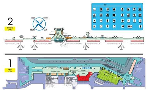 Terminal Map | Kahului airport, Kahului, Map