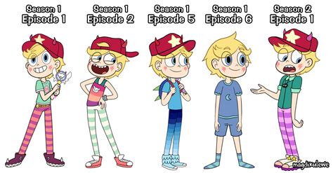 Male Star Butterfly Outfits 1-5 by magdikulewe on DeviantArt