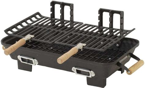 Marsh Allen Hibachi Grill (Charcoal Cast Iron BBQ Grill)