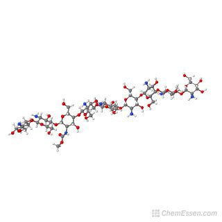 Chitosan Structure - C56H103N9O39 - Over 100 million chemical compounds ...