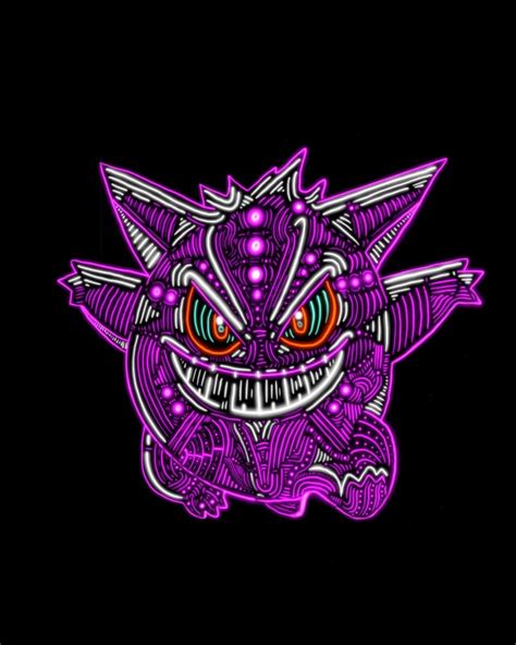 Neon Gengar FTW : r/pokemon