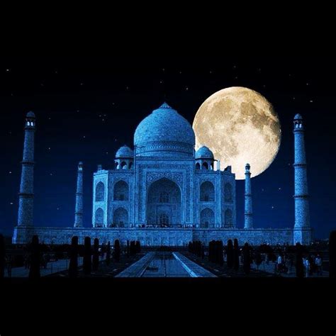 Taj Mahal Night Wallpapers - Top Free Taj Mahal Night Backgrounds - WallpaperAccess