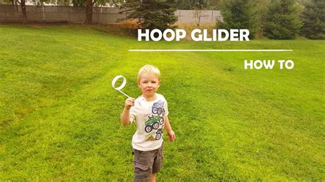 How to Build Hoop Glider - Easy Flight Experiment - YouTube