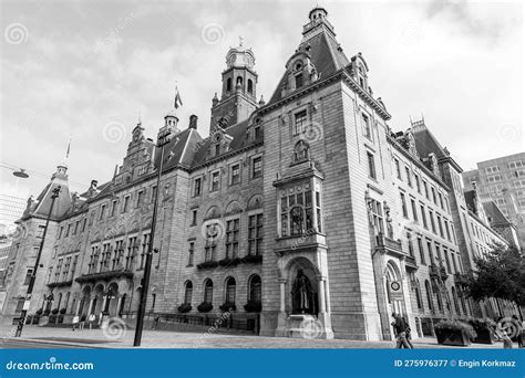 Rotterdam City Hall in Rotterdam, the Netherlands Editorial Photography ...