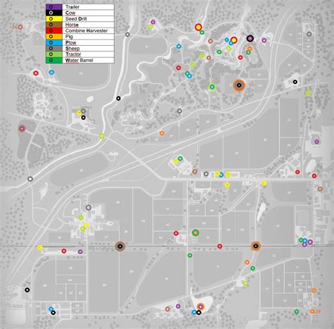 Farming Simulator 22 Locations of all 100 toys in Elmcreek