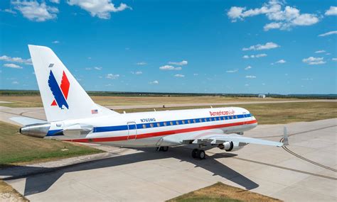 Swoon: American Eagle Heritage Livery Retro Jet - One Mile at a Time