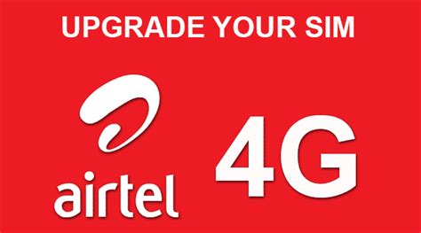 How to Convert Airtel 2G, 3G SIM to 4G free