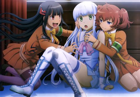 4K Ultra HD Wallpaper: Haguro, Ashigara, and Iona from Arpeggio of Blue Steel