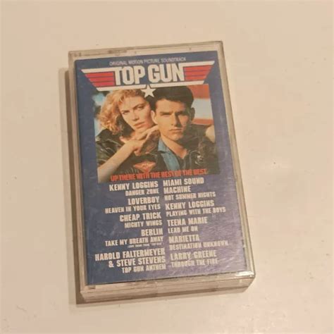 TOP GUN - Original Motion Picture Soundtrack (1986) Cassette [G+] CBS £ ...