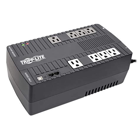 Tripp Lite 700VA UPS Battery Backup, 350W AVR Line Interactive, USB ...