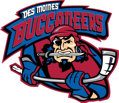 Des Moines Buccaneers Logo Vector - (.Ai .PNG .SVG .EPS Free Download)