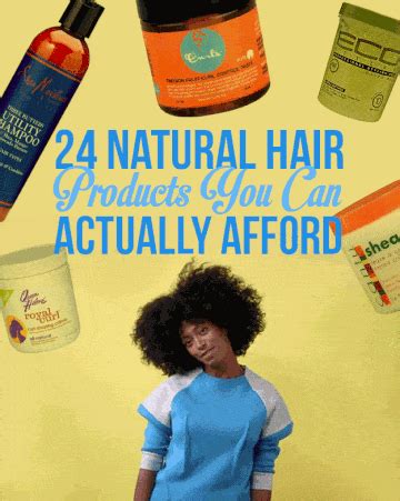 24 Natural Hair Products You Can Actually Afford | Beautiful natural hair, Natural hair styles ...