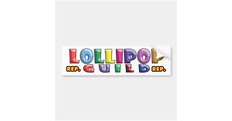 Lollipop Guild Bumper Sticker | Zazzle