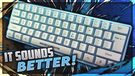 I Made a Membrane Keyboard Sound Better - YouTube