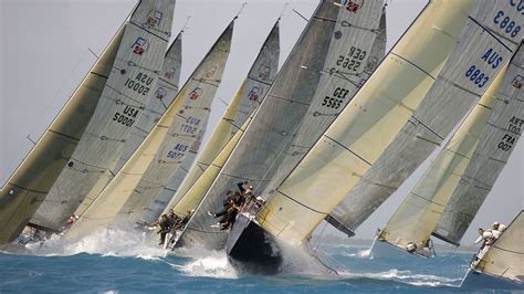 Racing Sailboat Wallpaper - WallpaperSafari