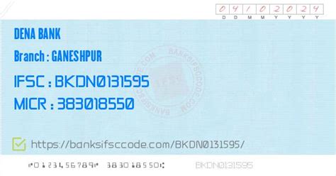 Dena Bank Ganeshpur Branch IFSC Code - Modasa. Contact Phone Number ...