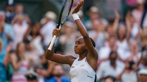 Coco Gauff, 15, has achieved star status as she loses at Wimbledon