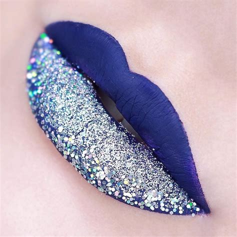 9 Ways to Rock Glitter Lips Just in Time for Festival Season | Glitter lips, Lip art makeup ...