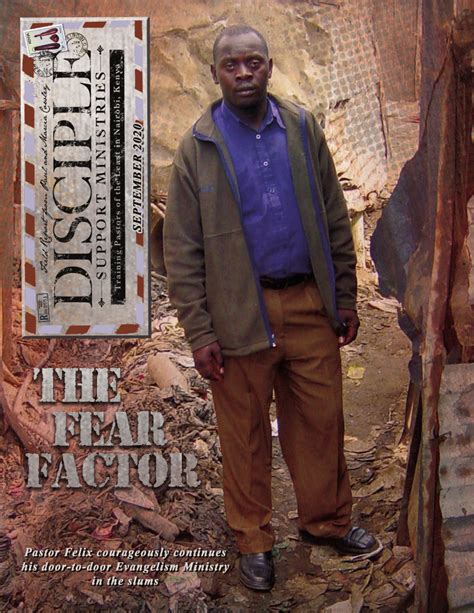 The Fear Factor – Disciple Support Ministries