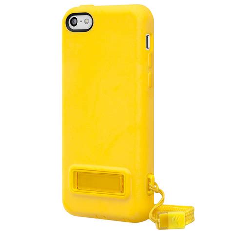 SwitchEasy Yellow PLAY Stand Case for Apple iPhone 5C - 133120 SWPLAYI5CY