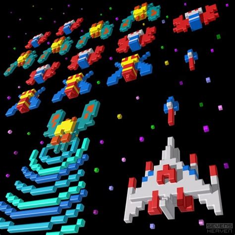 Galaga Pixel Art | Parade Parade! | Pinterest