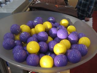 Yahoo! balls | Purple and Yellow golf balls in Seattle | Philip Tellis ...