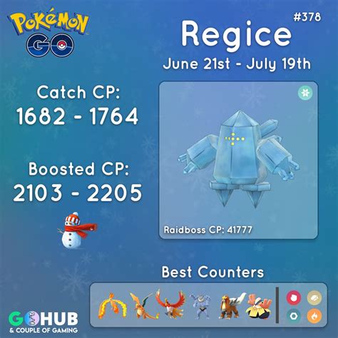 Regice Raid Counters Guide | Pokemon GO Hub