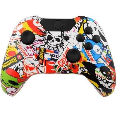 Xbox One Controller Sticker Bomb Style