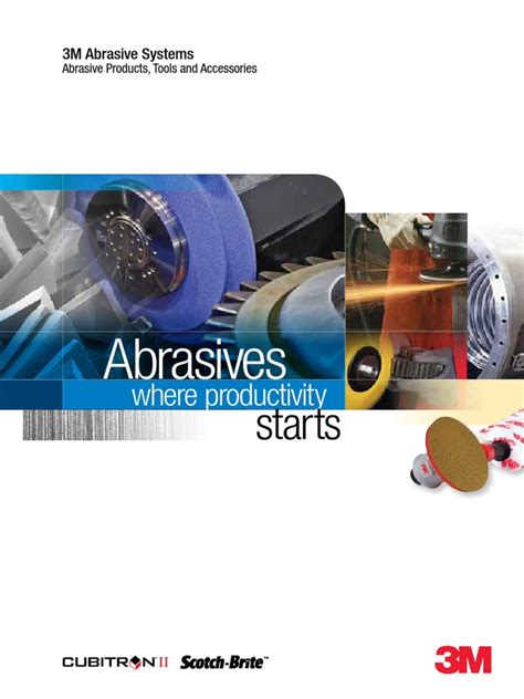 3M- Industrial Abrasives Catalogue | Grinding (Abrasive Cutting) | Abrasive