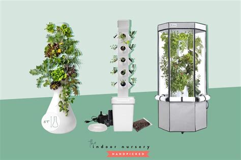 Hydroponic Garden For Table Top, Hydroponics Home Plants Tower, Vertical Garden Planter ...