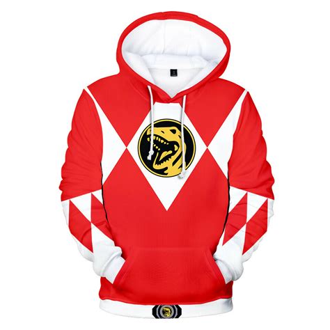 Mighty Morphin Power Rangers Jumper Hoodie