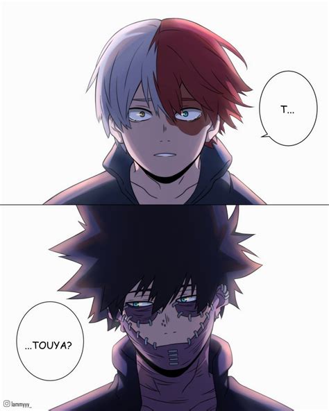 Dabi Toya Todoroki And Shoto Todoroki My Hero My Hero Academia Manga ...