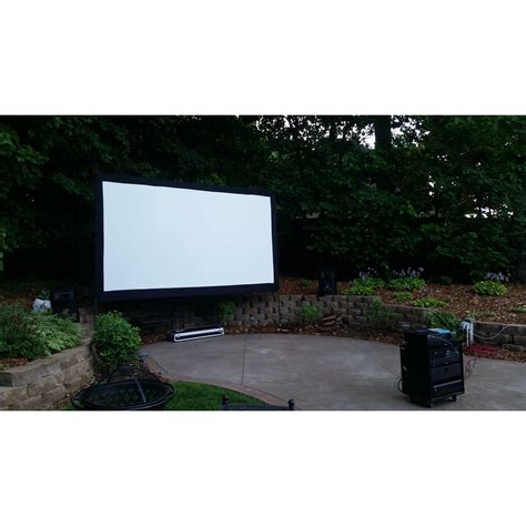 Elite Screens Yard Master Series Dyna White 120" Diagonal Portable Projection Screen & Reviews ...