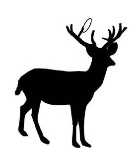 Deer Silhouette Clip Art at Clker.com - vector clip art online, royalty ...