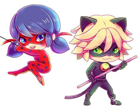 Ladybug and Chat Noir - Miraculous Ladybug fan Art (39329044) - fanpop