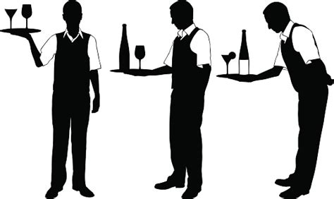 Waiter Vector - ClipArt Best