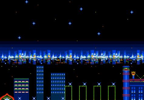 Sonic Mania - Casino Night Zone Act 1 Background by Hedgehog04010206 on ...