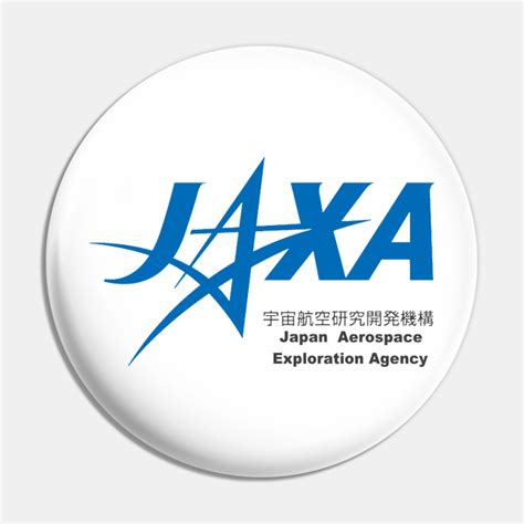 JAXA Logo - Japan Aerospace Exploration Agency - Pin | TeePublic