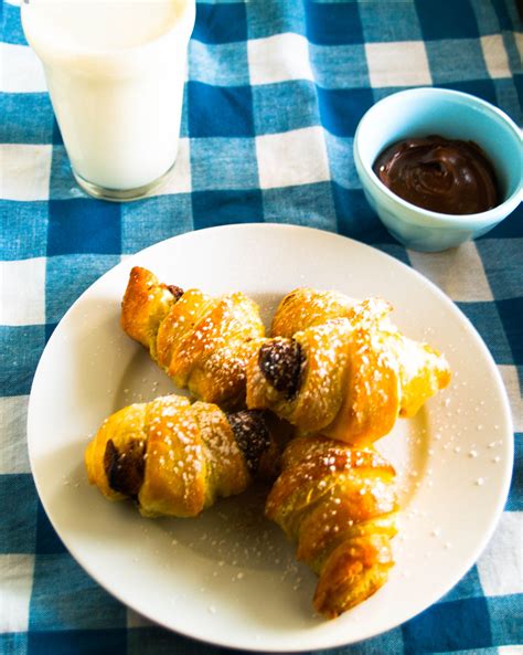 Nutella Croissants | Nutella, Nutella recipes, Nutella croissant